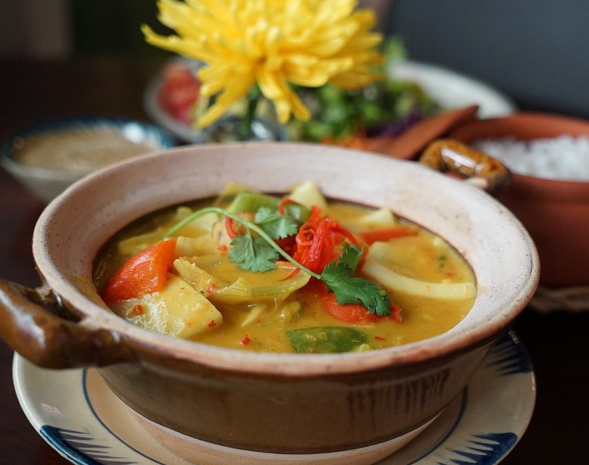 Curry au tofu
