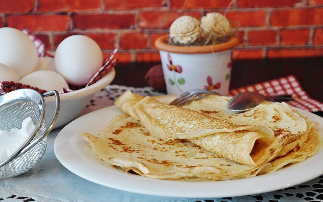 Crêpes à la farine de coco